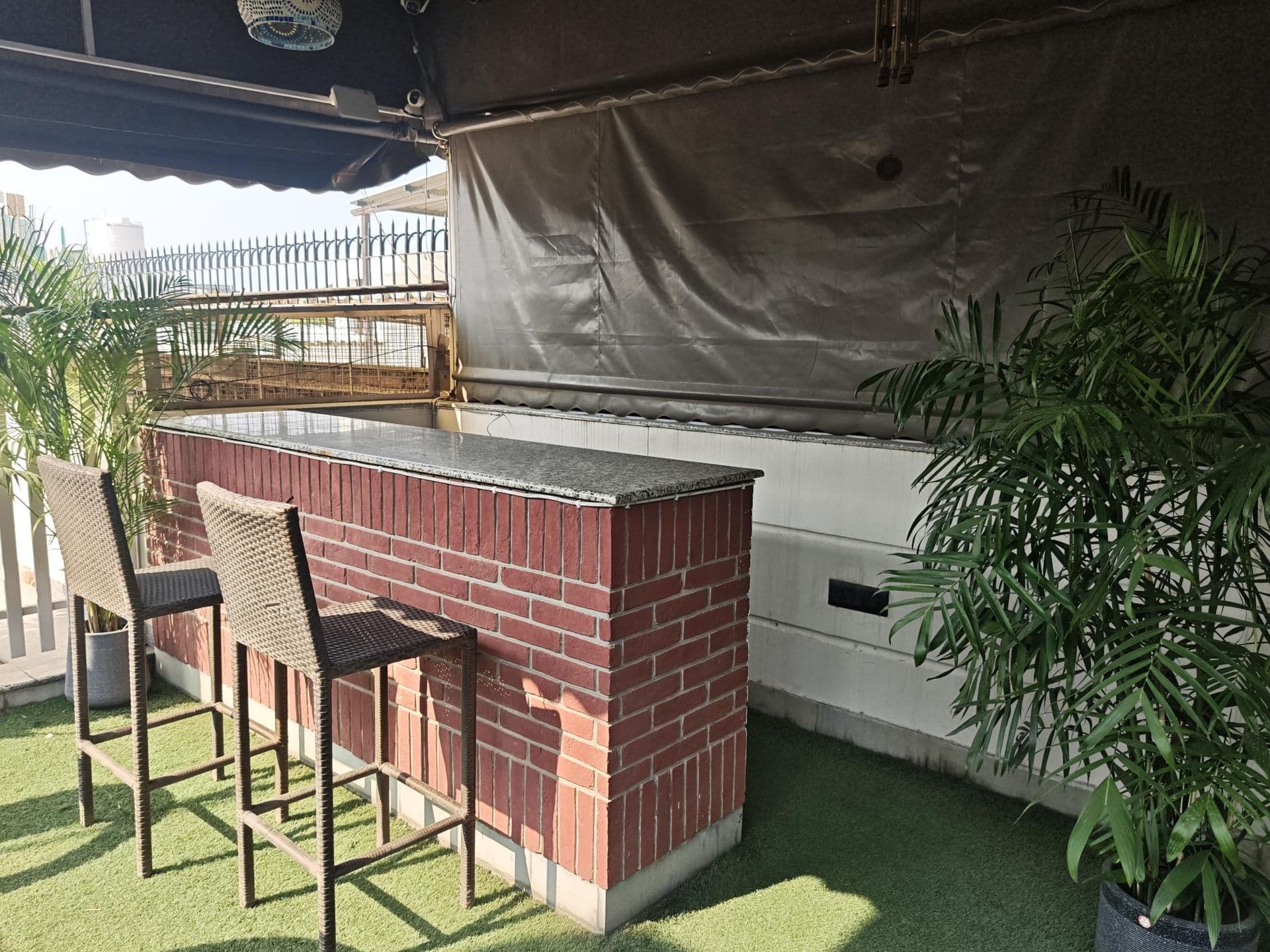 Open mics, poetry and storytelling nights at Terraza de Fiesta GK2: The brick bar with high stools